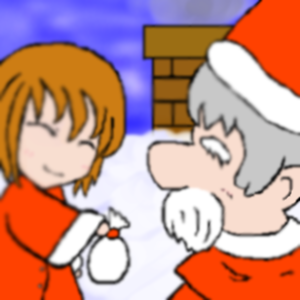 �T���^���N���Ɏ��Ă���͔̂閧�B
